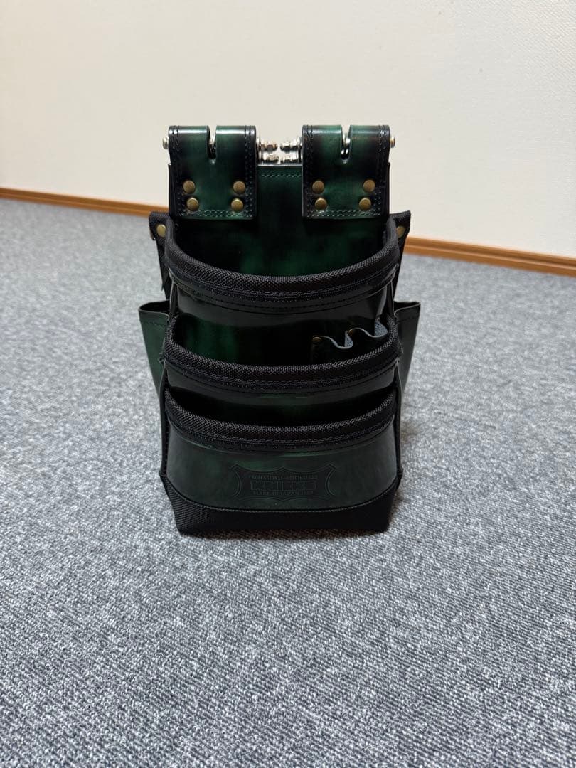 s*k様 ニックス　腰袋　グリーンガラス