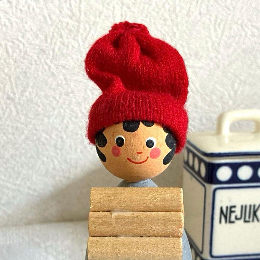 RN163 スウェーデンヴィンテージ ☆ トムテニッセのキャンドルスタンド