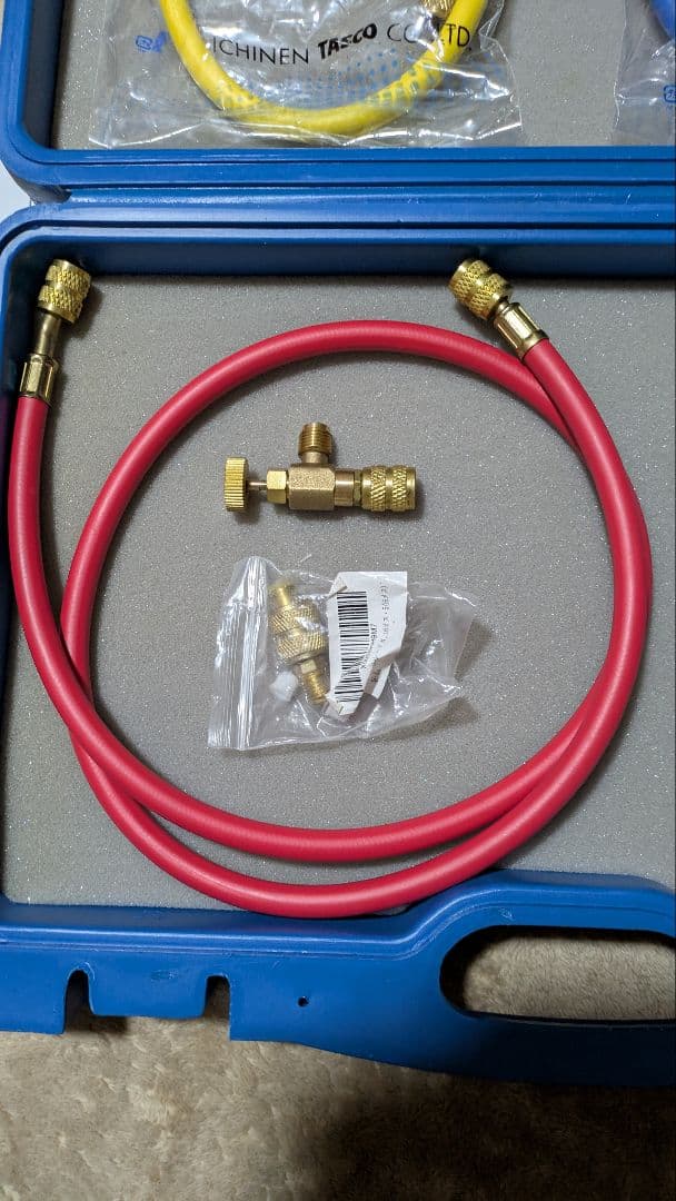 TASCO 　バルブ式シングルゲージマニホールド