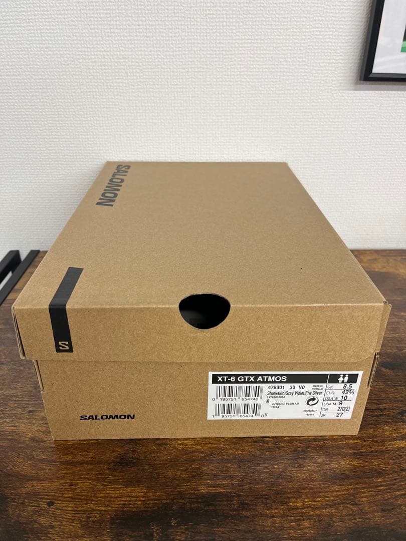 SALOMON XT-6 GTX ATMOS サロモン アトモス　SIZE 27