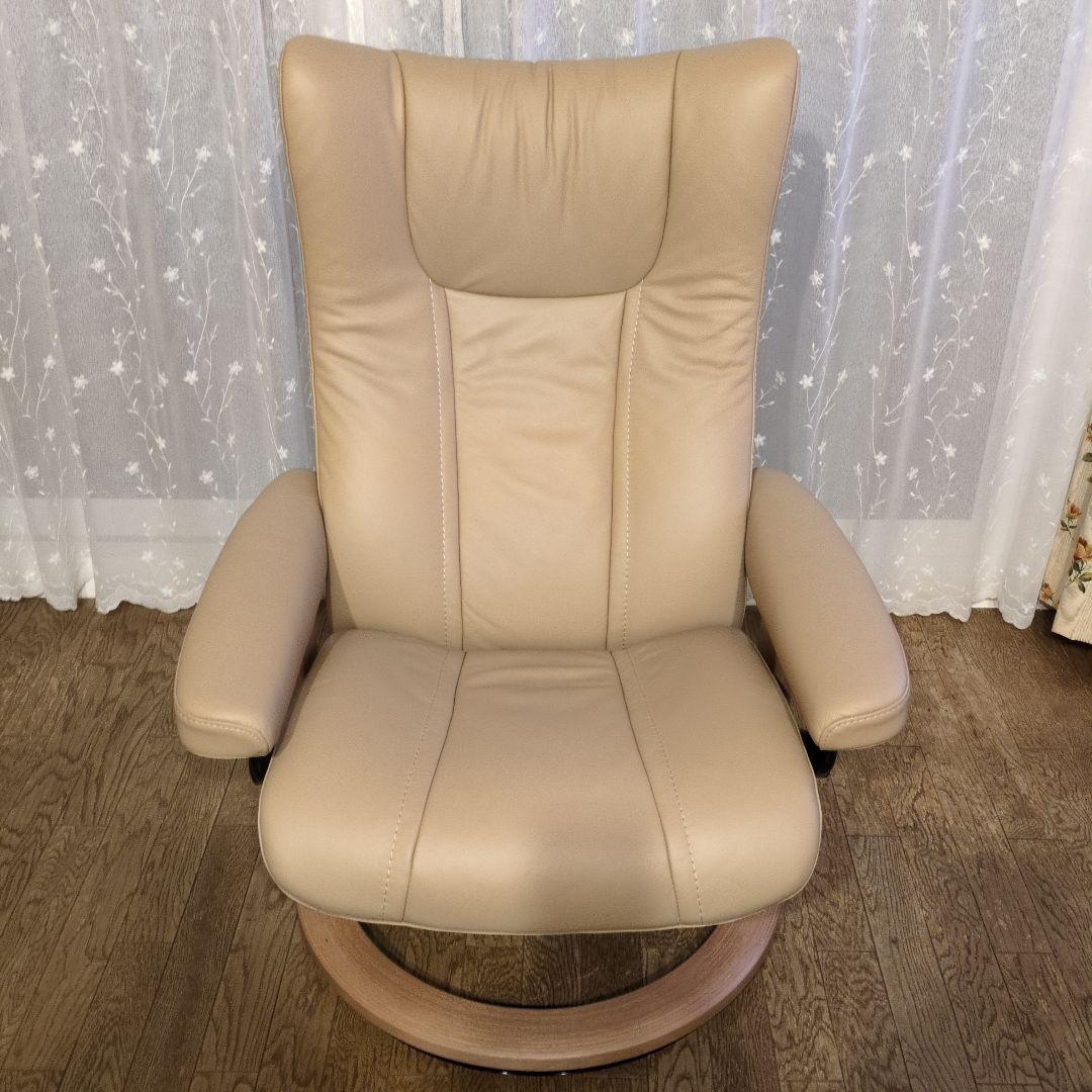 エコーネス　ストレスレス　チェア.オットマン　セット　ウィングМ