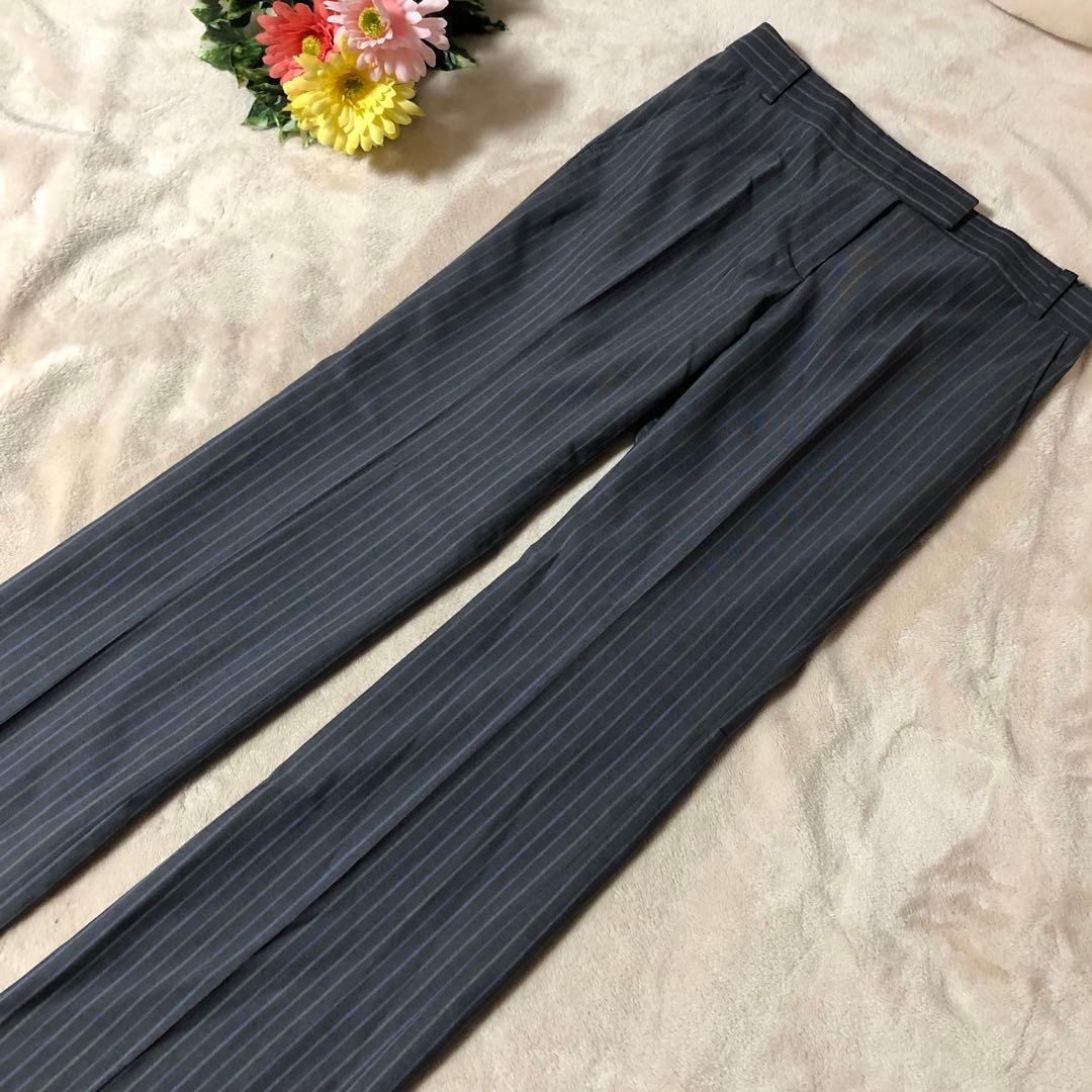 美品♡ ポールスミス　レディース　パンツ　セットアップ　マルチストライプ　42