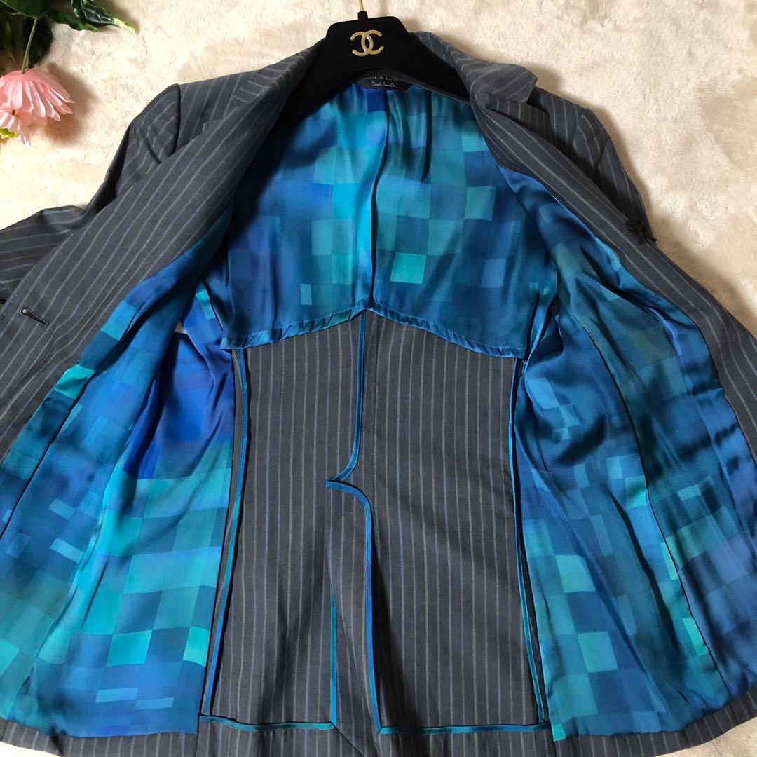 美品♡ ポールスミス　レディース　パンツ　セットアップ　マルチストライプ　42