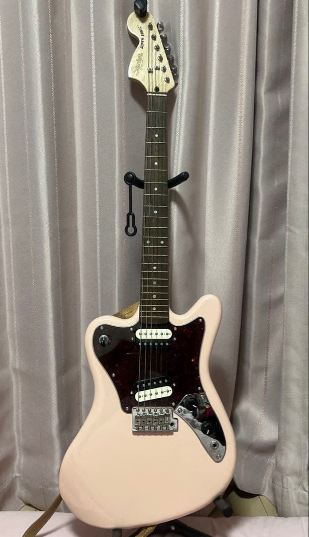 ギター SQUIER Paranormal SUPER-SONIC Shell Pink