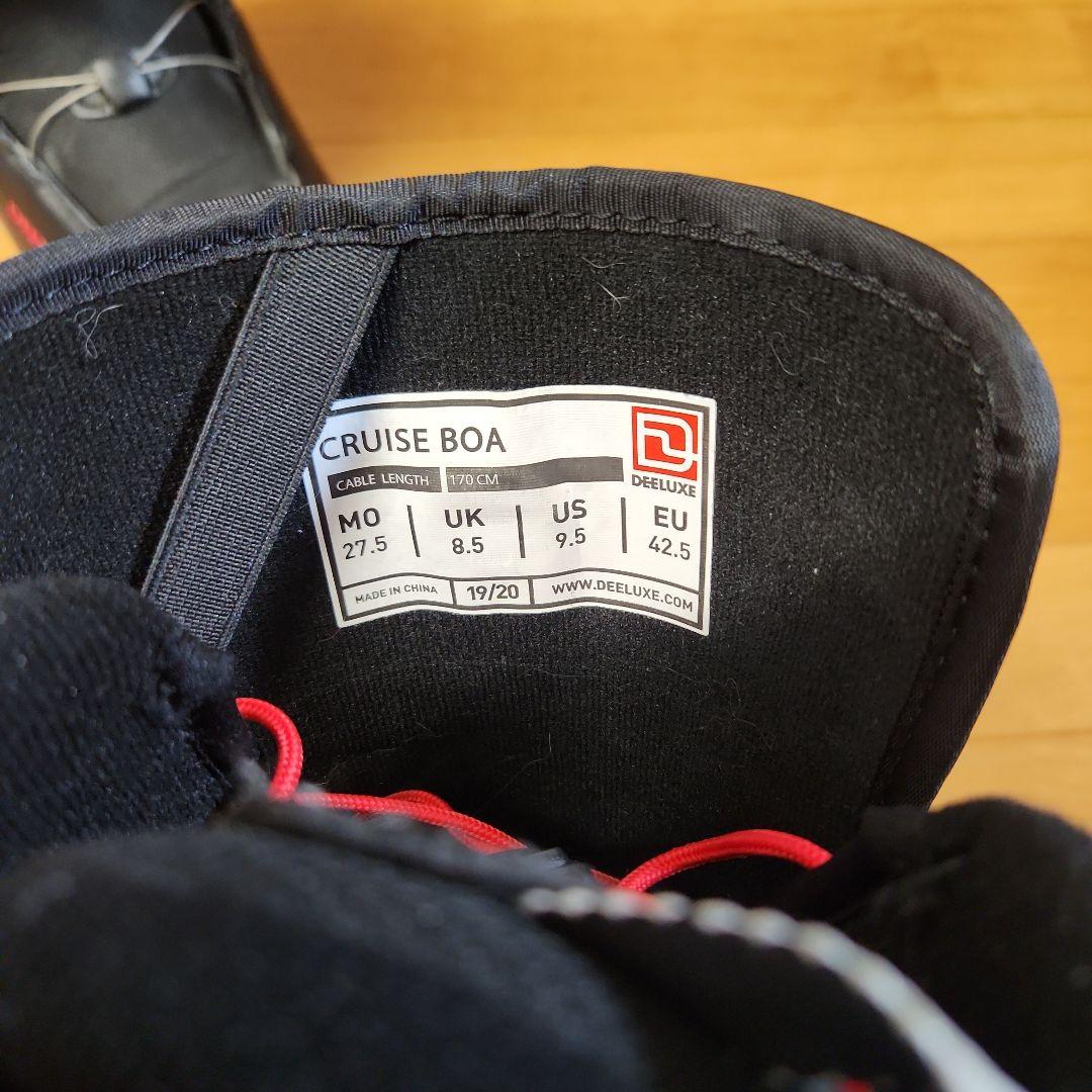 DEELUXE.CRUISE. スノーボードブーツ BOA.27.5cm未使用品