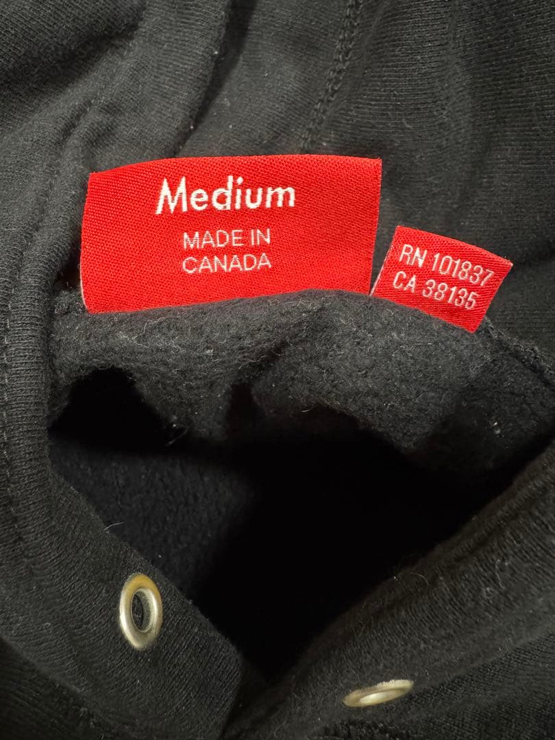 Supreme small box logo hooded sweat黒 M