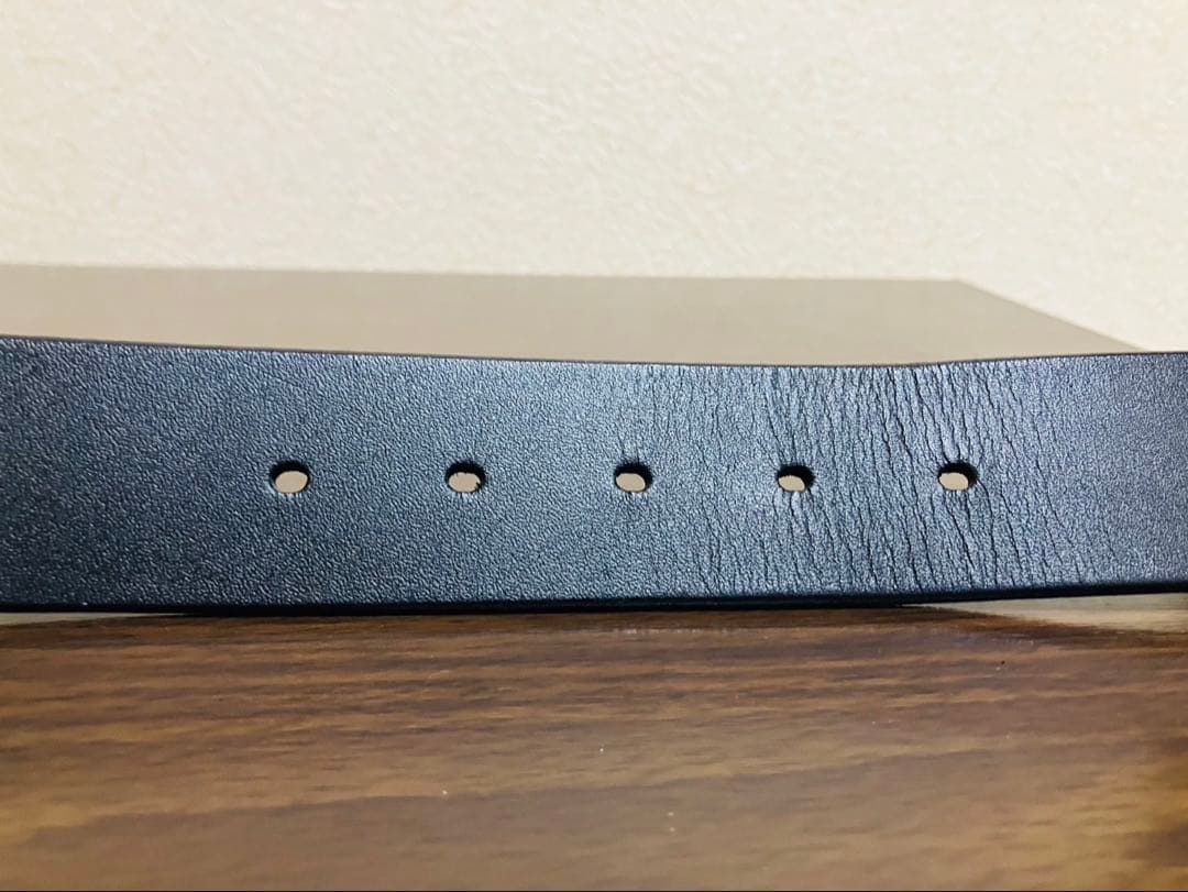 【美品】CRIME クライミー　スタッズベルト　レザーベルト　ブラック