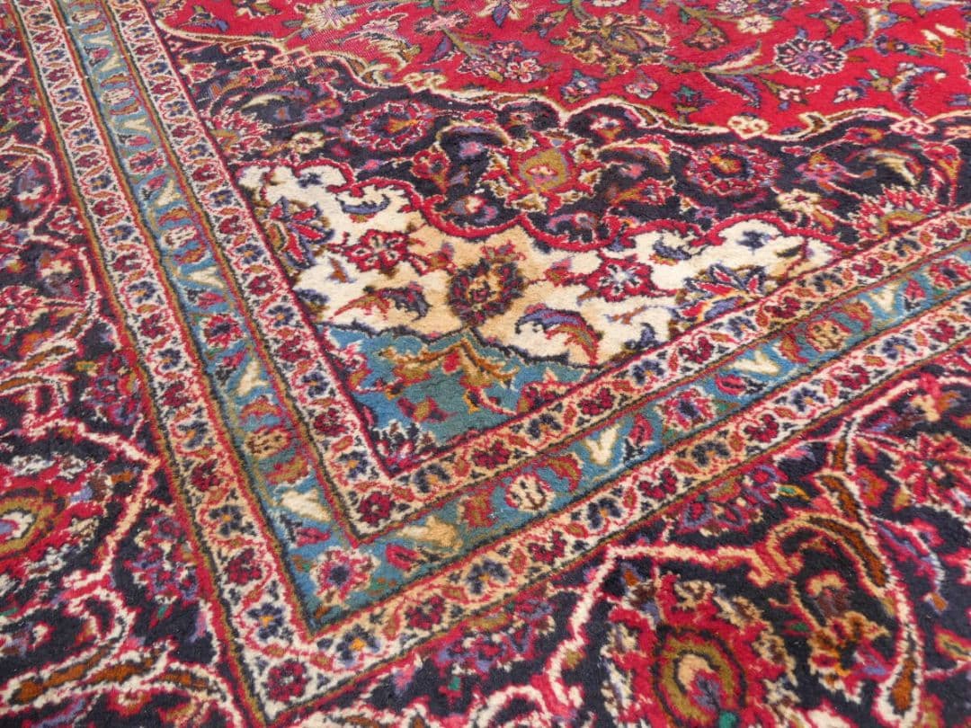 大判　ペルシャ絨毯　391×293cm　イラン産　手織り