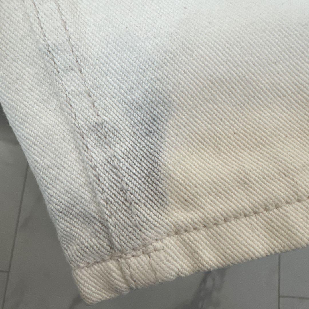 GLOWNY THE JANE JEANS (WHITE)デニム　グロウニー