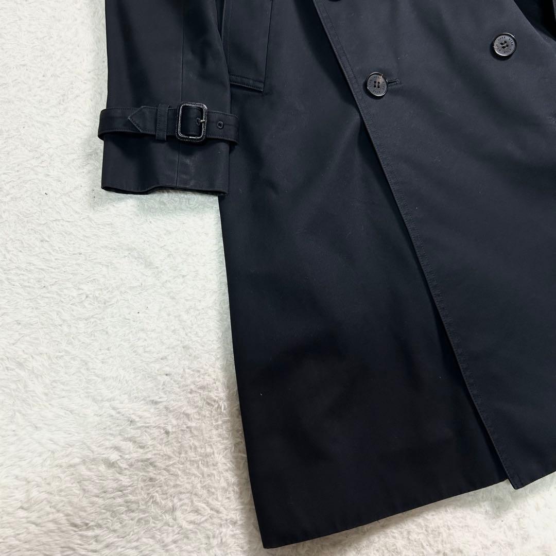 HYKE ハイク レディース ビックフィット　トレンチコート ライナー付 黒