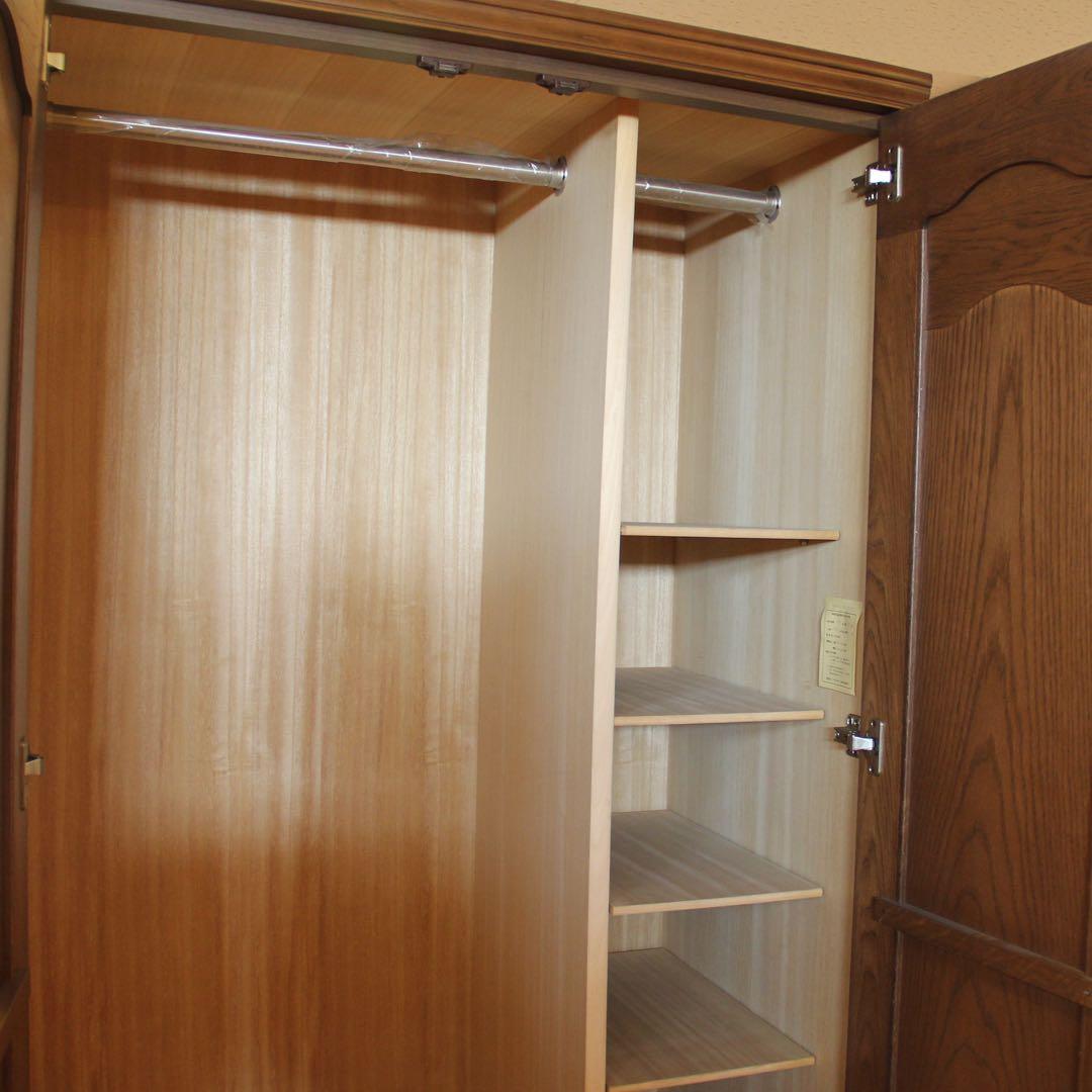 国産高級ブレザータンス 引き出し付き　ナラ材