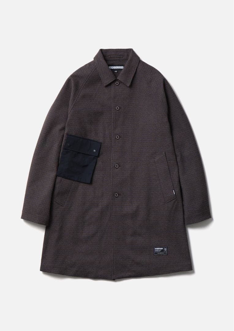 ジャケット・アウター NEIGHBORHOOD GC CHECK BALCOLLAR COAT