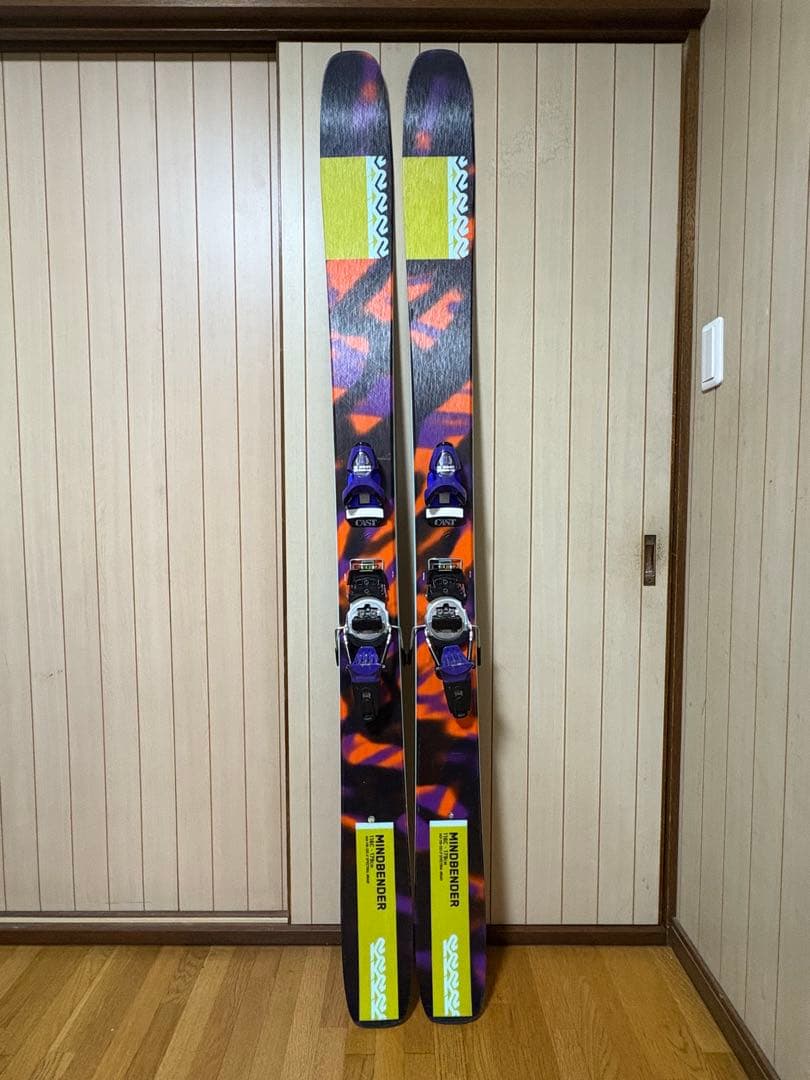 スキー K2 Mindbender116 179cm&CAST FREETOUR