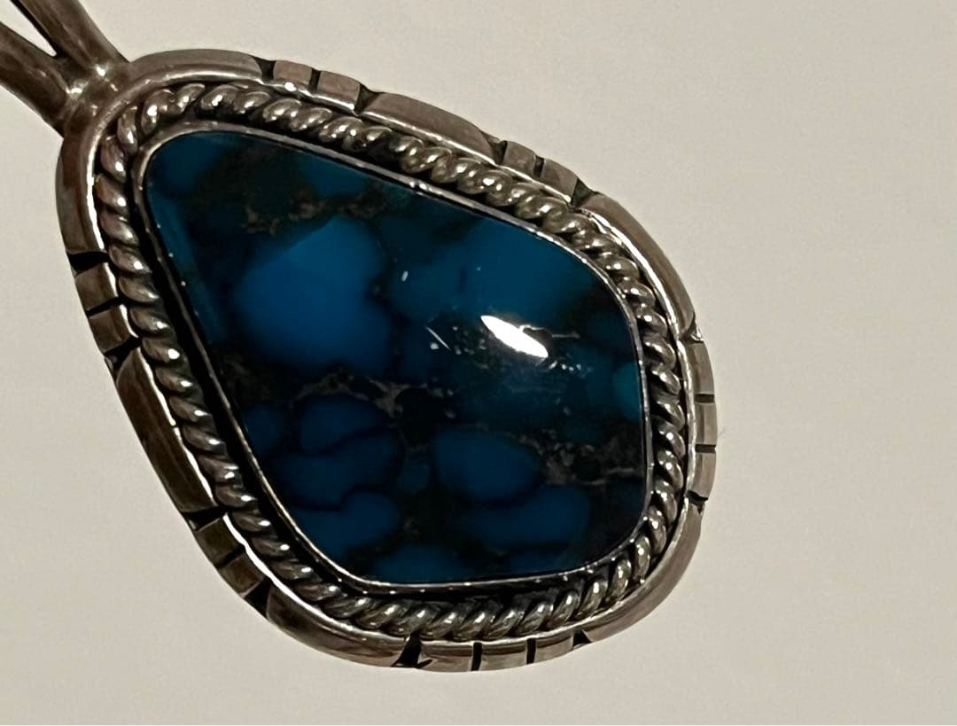 故ゲーリーリーブス　ターコイズペンダント　インディアンジュエリー　navajo