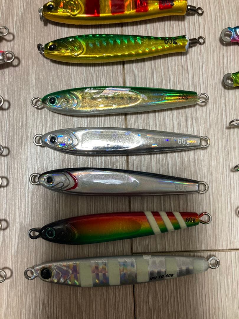 tgベイト タングステンジグ ライトジギングルアー　SLJメタルジグセット