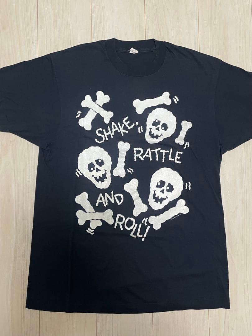 スカル Tシャツ ヴィンテージ ロカビリー ロック バンドT 90s 80s
