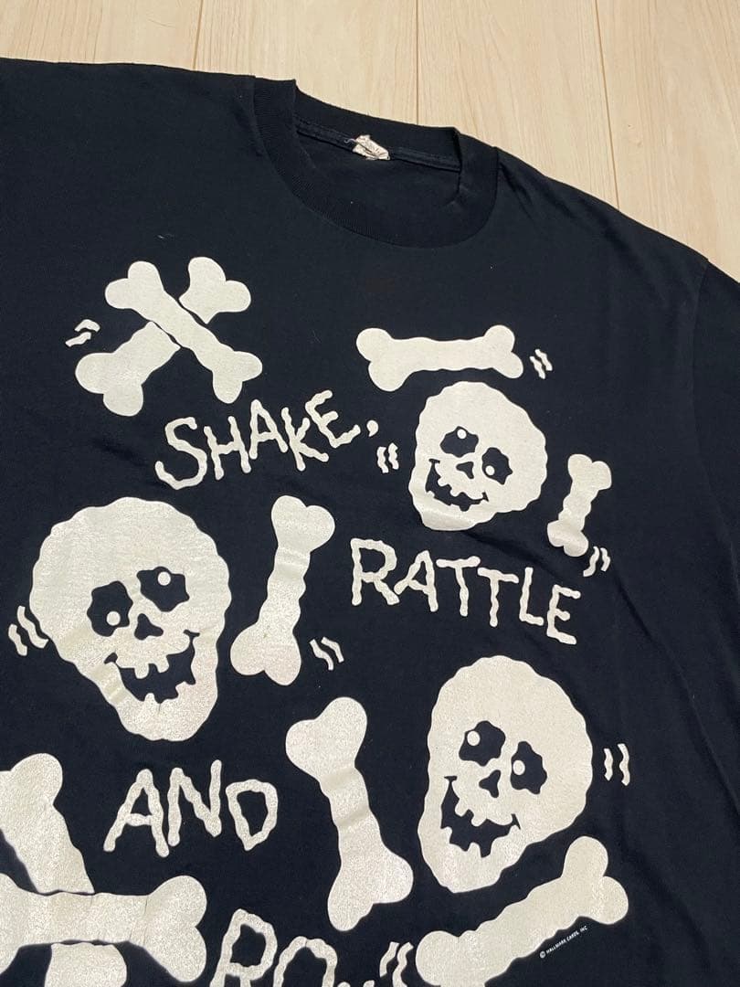 スカル Tシャツ ヴィンテージ ロカビリー ロック バンドT 90s 80s