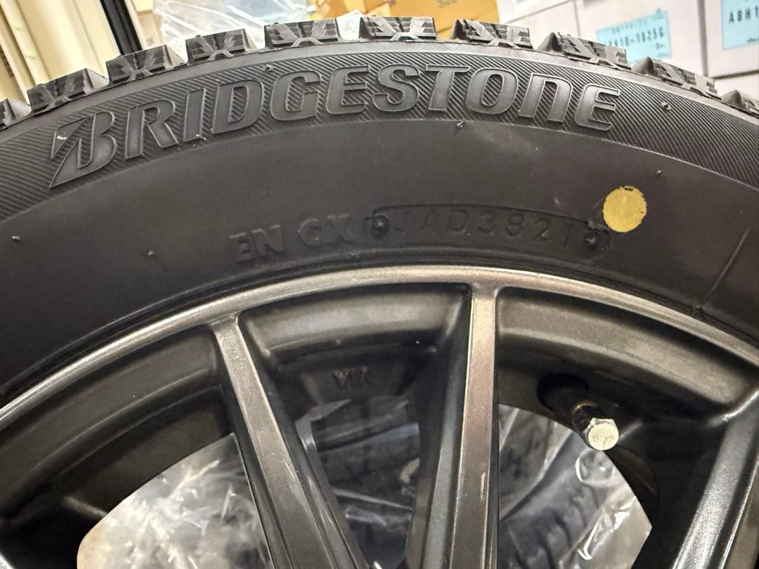 アルミホイール付スタッドレス　ブリヂストン　 165/65R14 4本