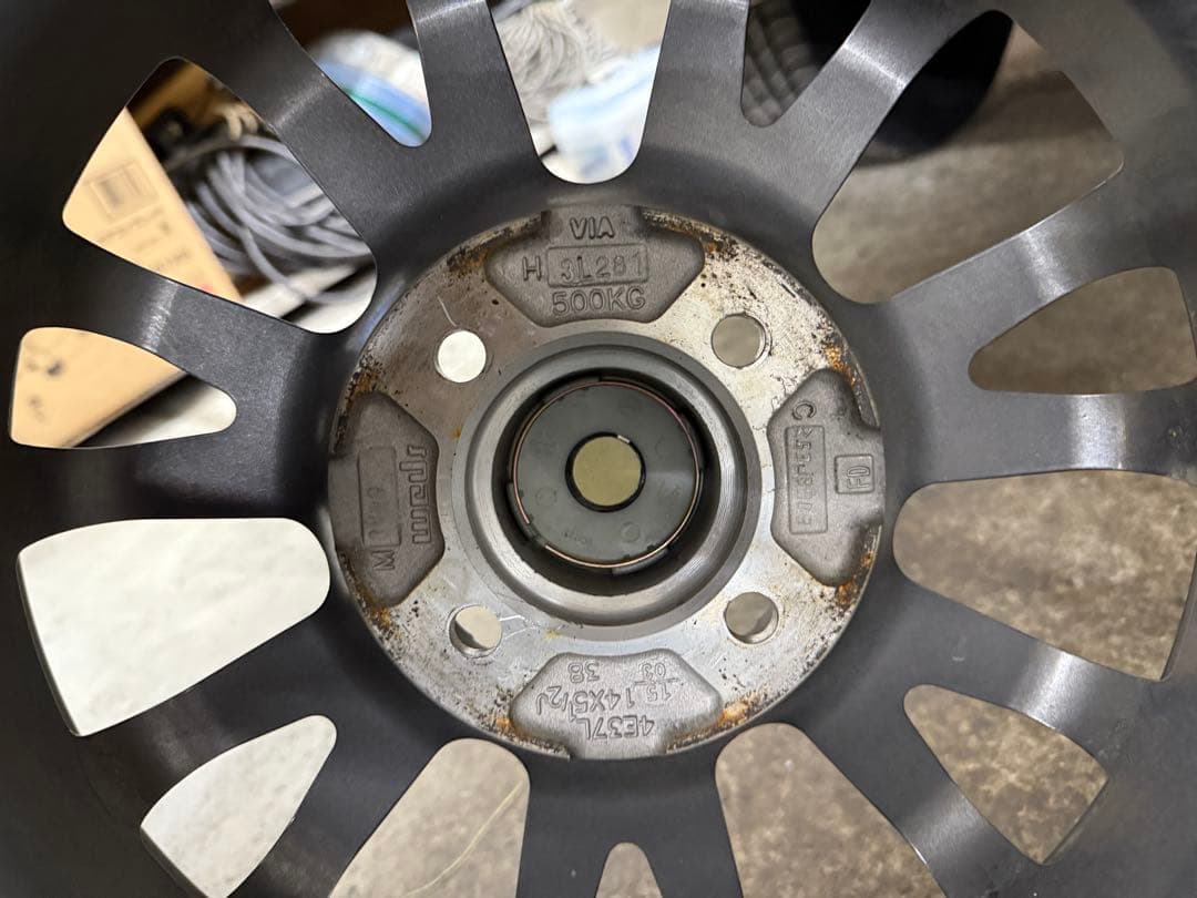 アルミホイール付スタッドレス　ブリヂストン　 165/65R14 4本