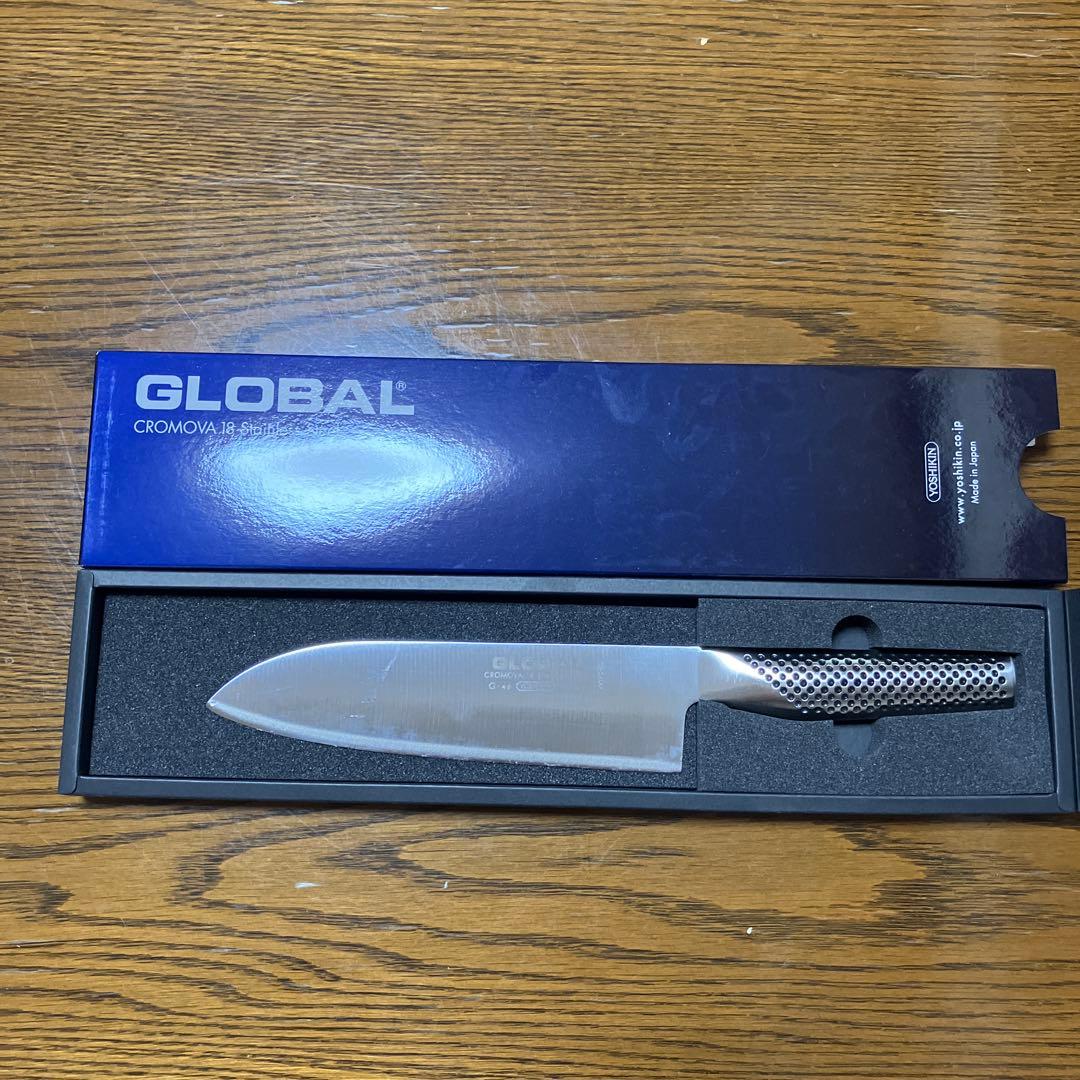 GLOBAL CROMOVA 三徳包丁