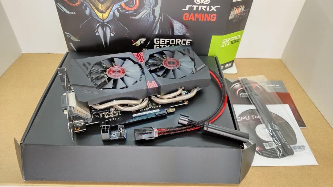 グラフィックボード・グラボ・ビデオカード ASUS STRIX GTX1060 6GB