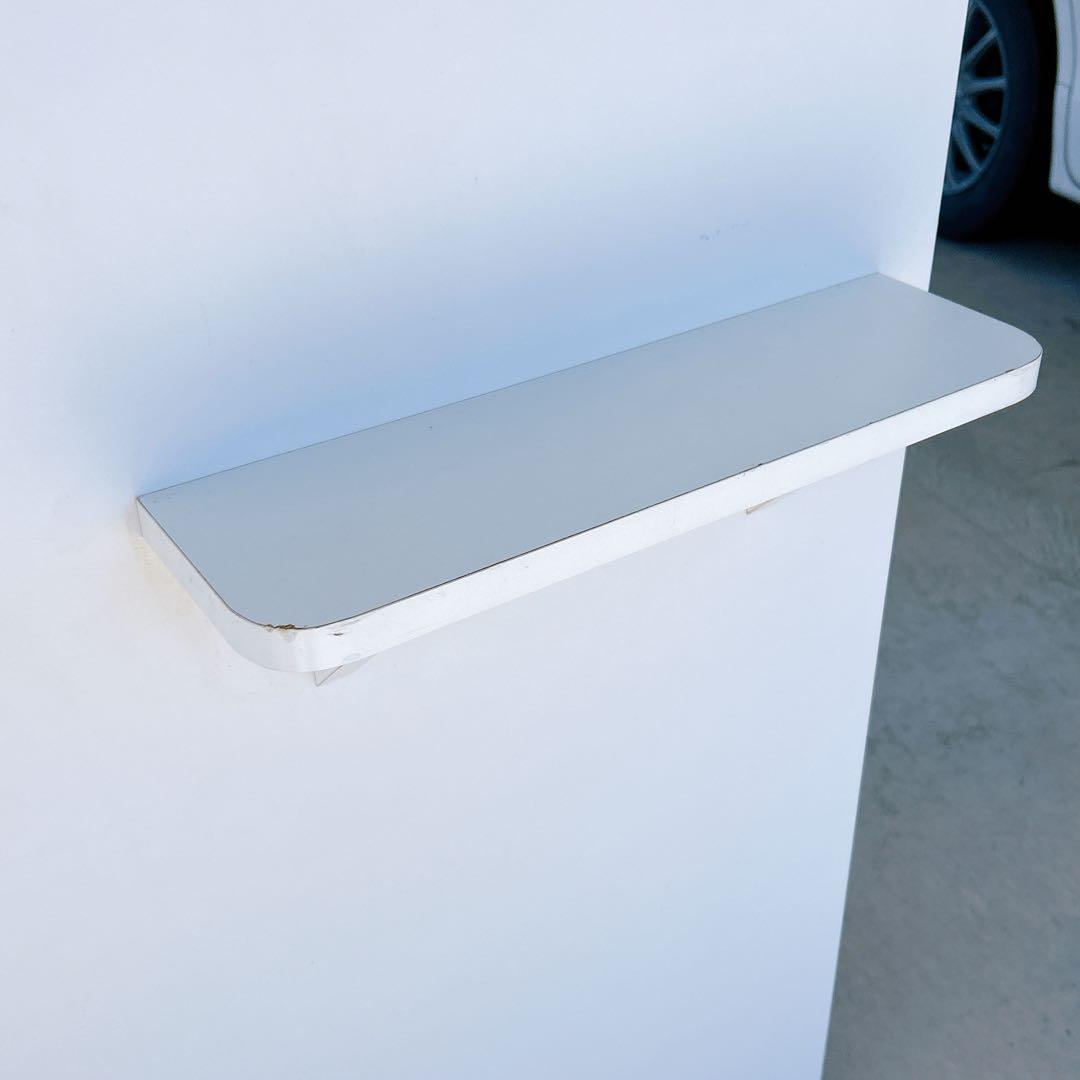 レジカウンター　キャッシャーカウンター　レジ台　店舗什器　白　キャスター付き