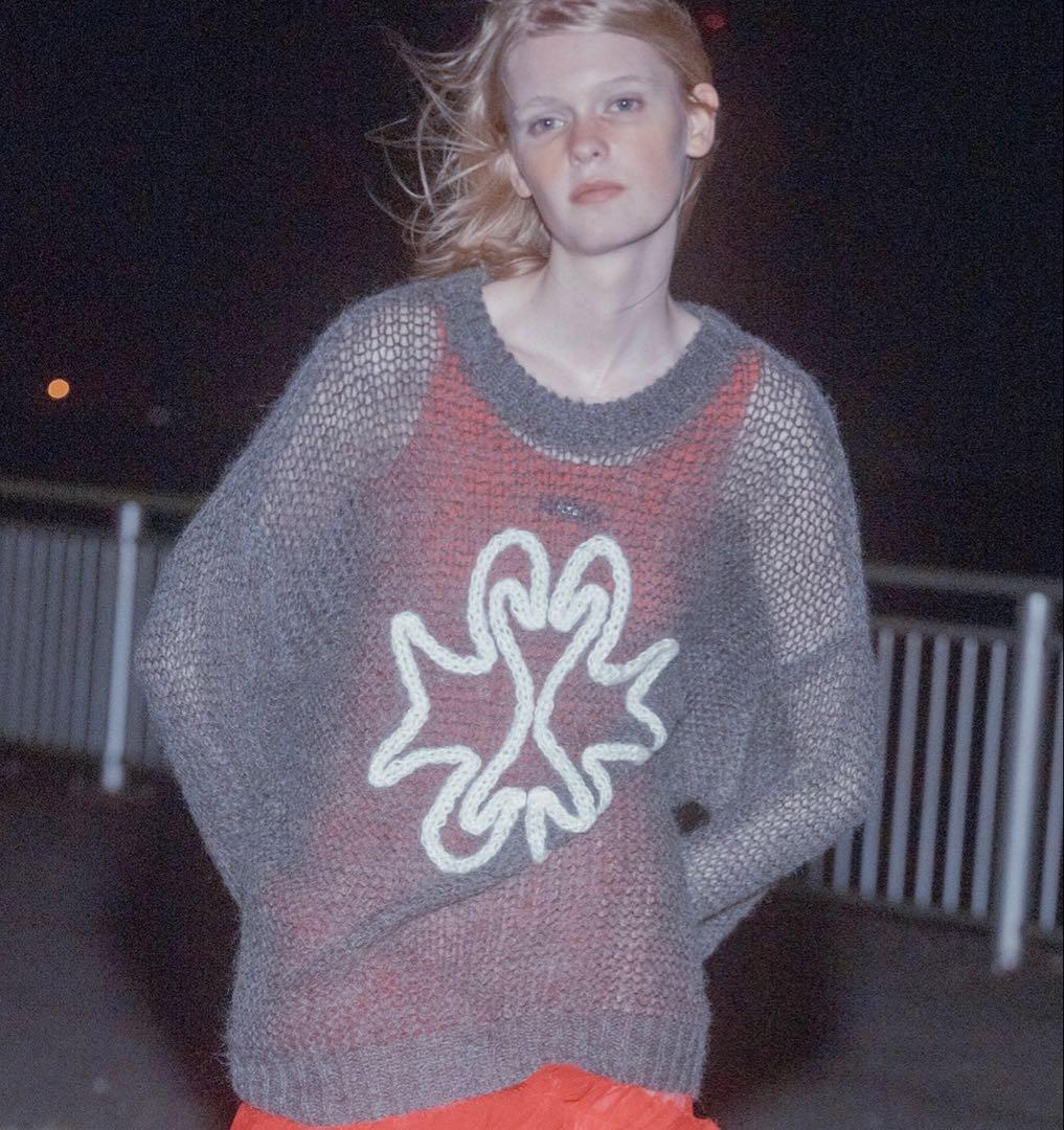 SORIN スワンハンドステッチセーター