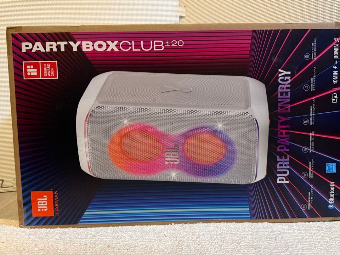 JBL PARTYBOX CLUB 120 ワイヤレススピーカー