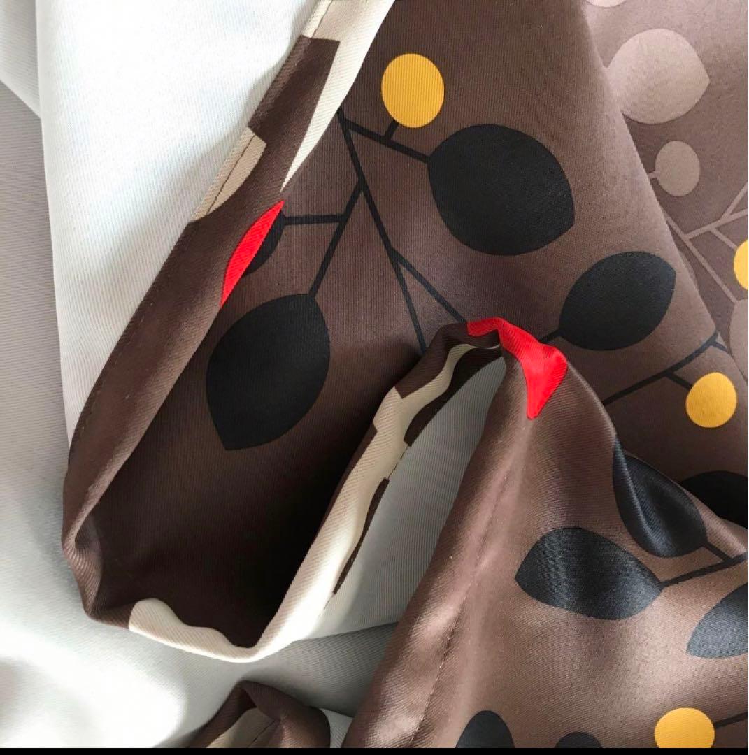 北欧風　遮光カーテン　幅150cm×丈220cm2枚