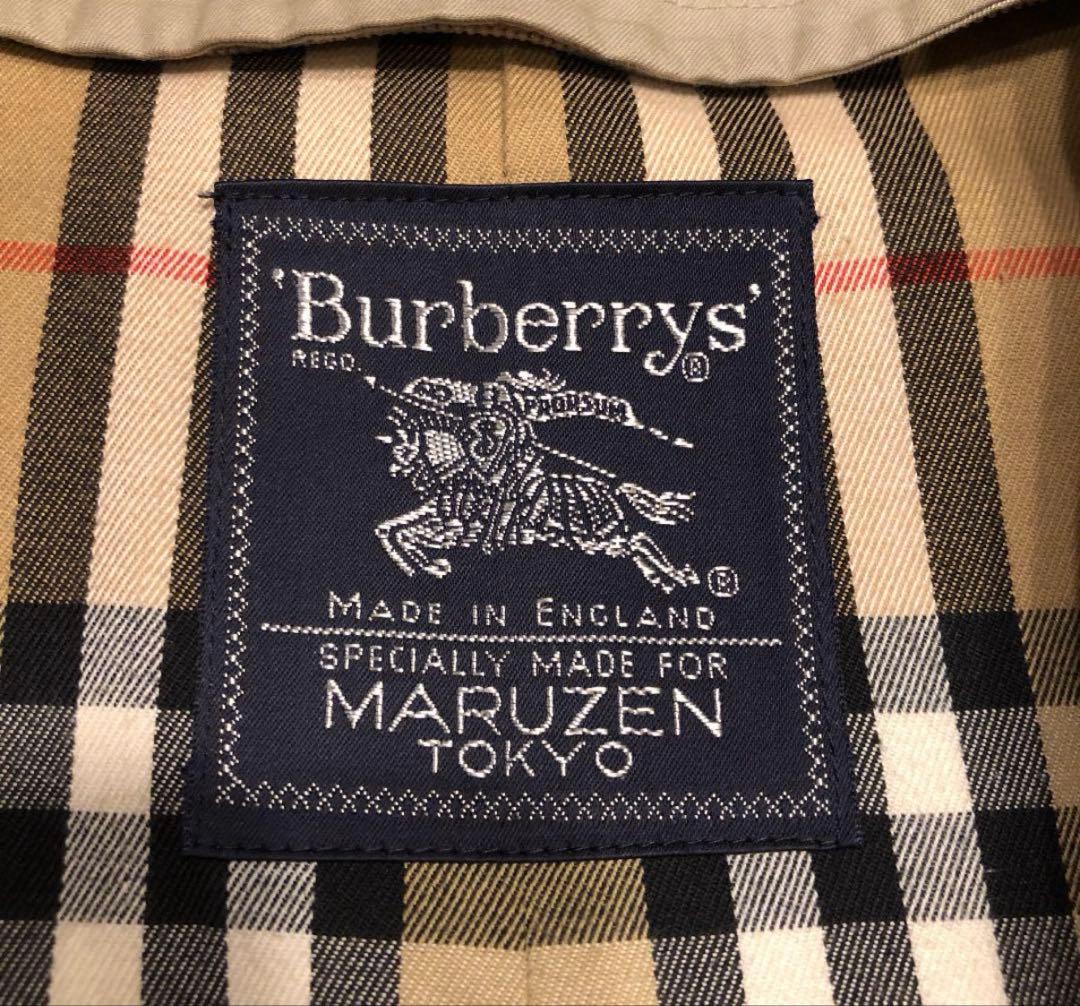 80's 丸善別注 バーバリー トレンチコート 英国製