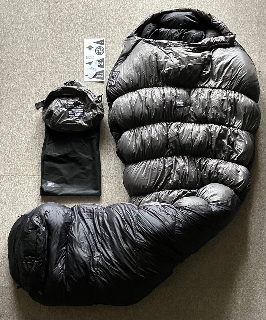 BROOKLYN OUTDOOR COMPANY 寝袋 800FP 1200G