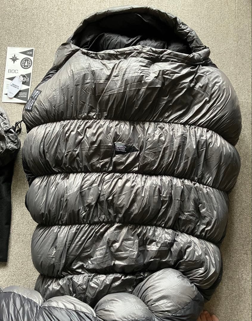 BROOKLYN OUTDOOR COMPANY 寝袋 800FP 1200G