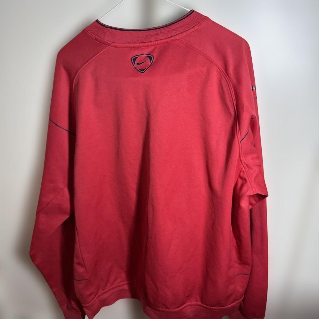 Nike×Arsenal 刺繍 アーセナル スウェット レッド