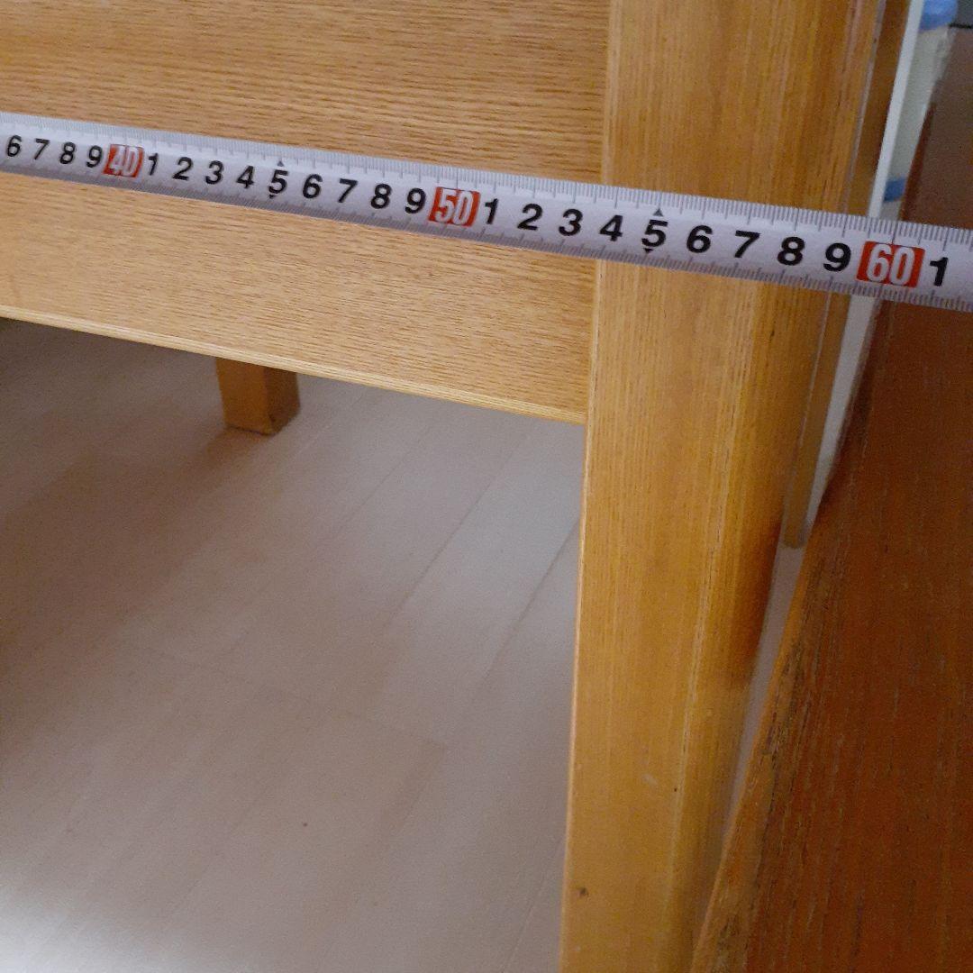 桃紺ママ専用木製ダイニングテーブル定価38万