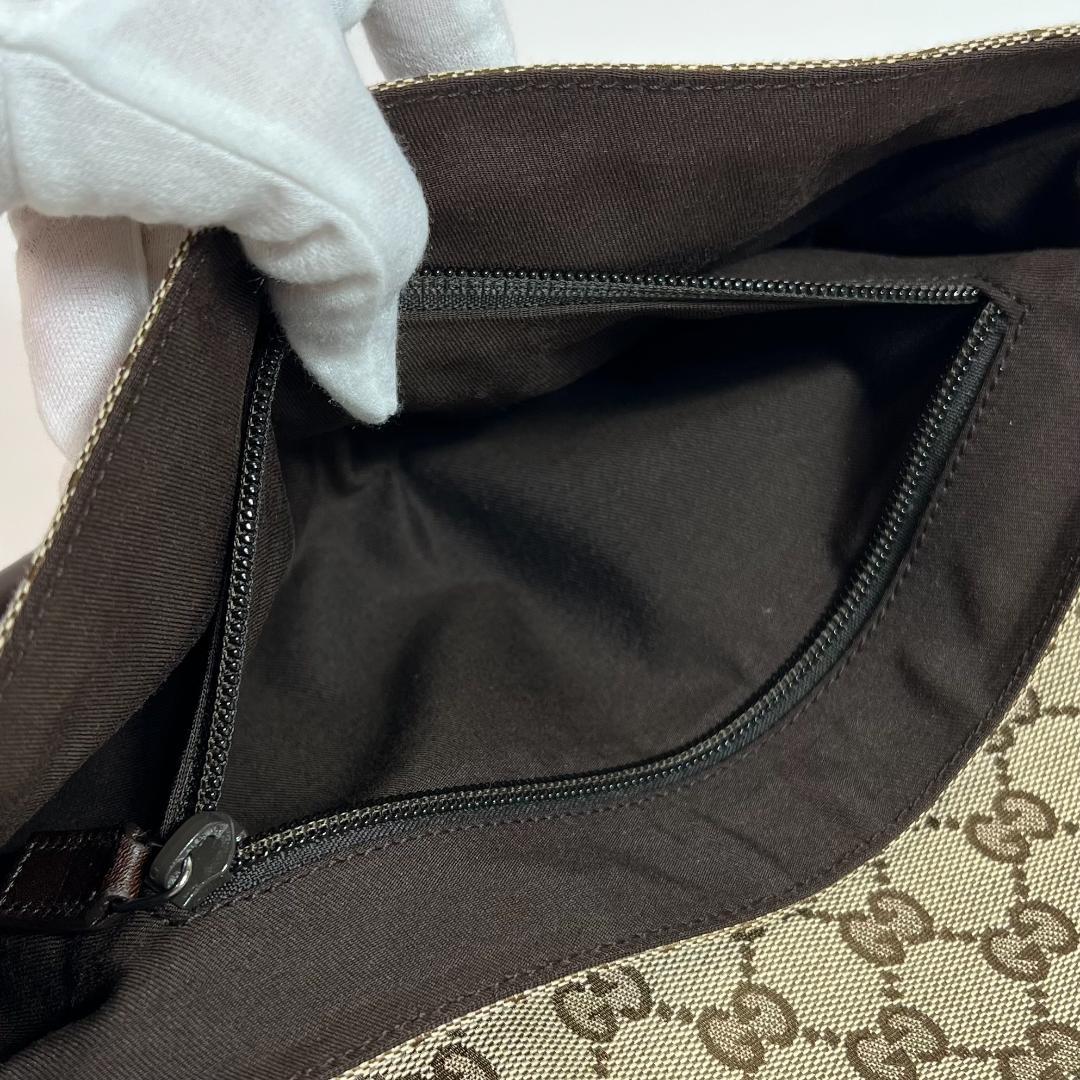 グッチ 145851 ウエストバッグ GG キャンバス ベージュ MBZ067