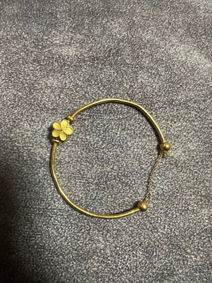 24K純金ブレスレット