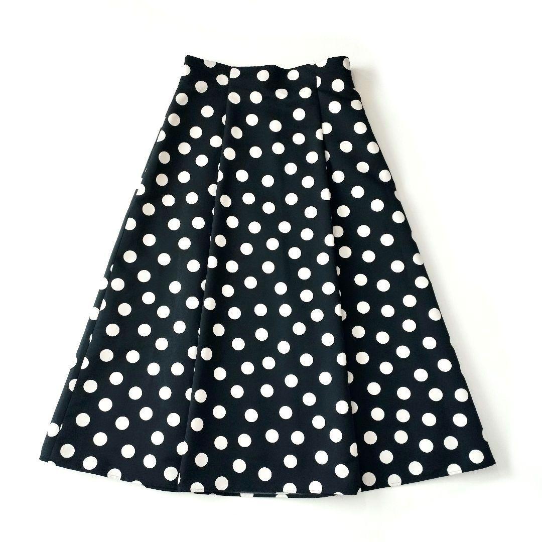 ANAYI✨グログラン ドット ハイウエスト スカート