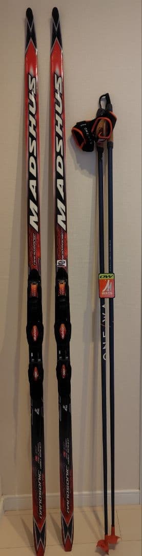 マズシャス 180cm ワンウェイポール付 NNN式 クロスカントリースキー