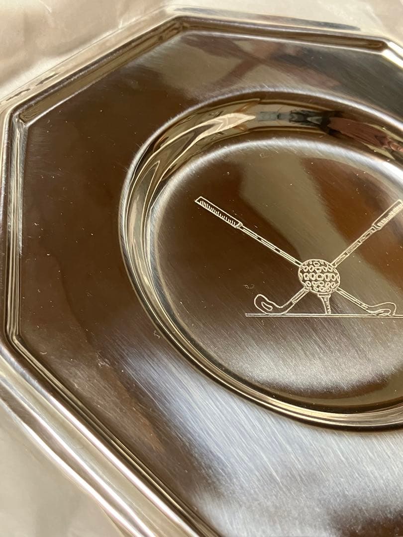 高級家具　バロッサバレンティ　飾り皿　ゴルフ