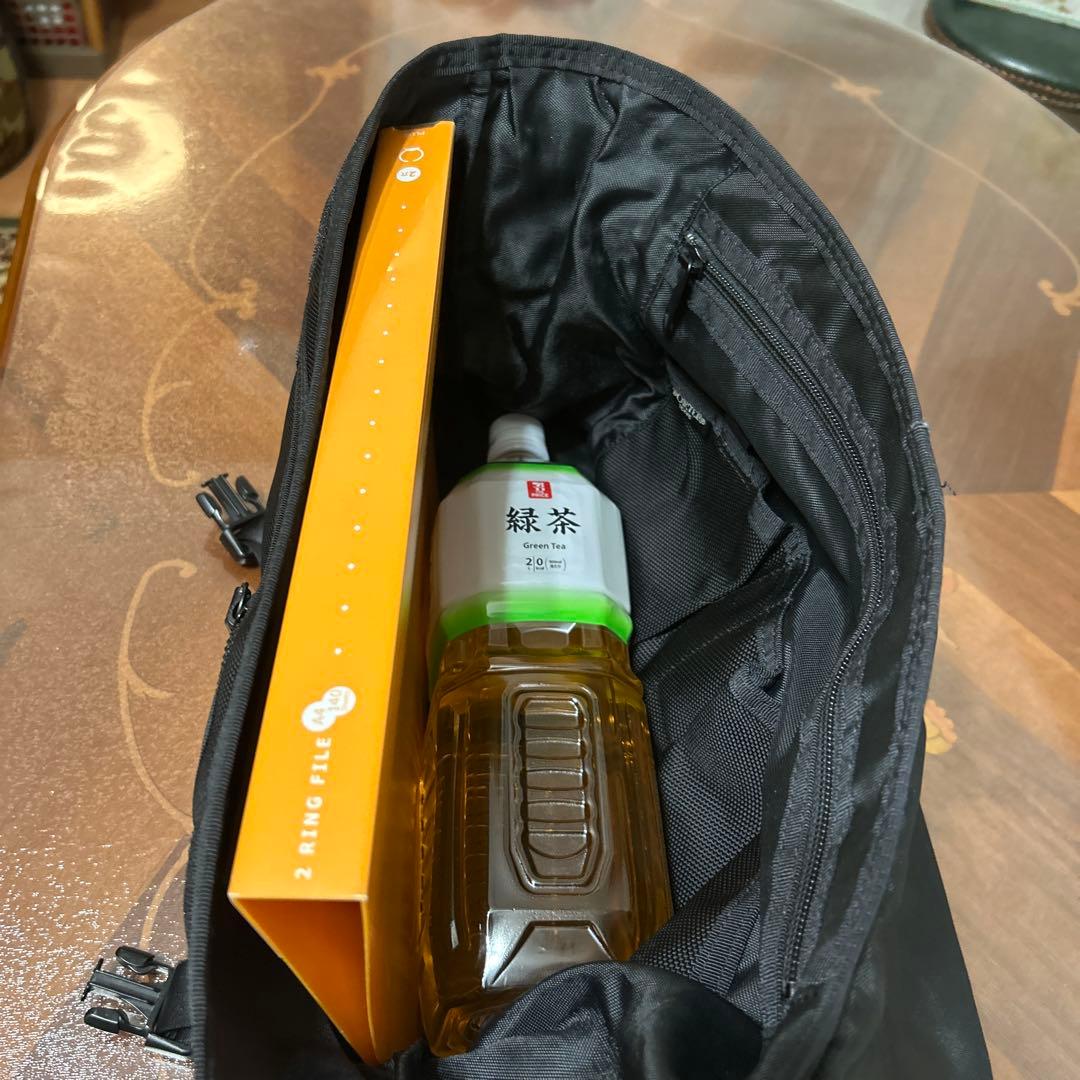 PORTER ヒート　メッセンジャーバッグ　ライト付き　大容量