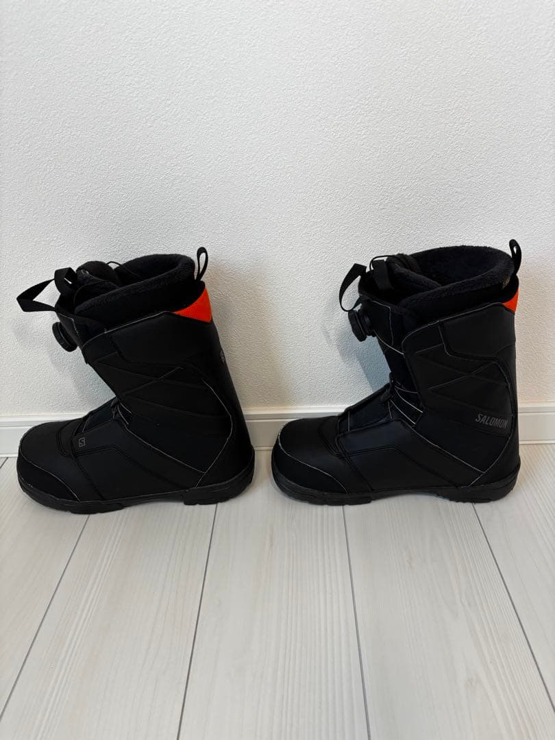 ５回着用　26.5cm SALOMON FACTION WIDE BOA ブーツ