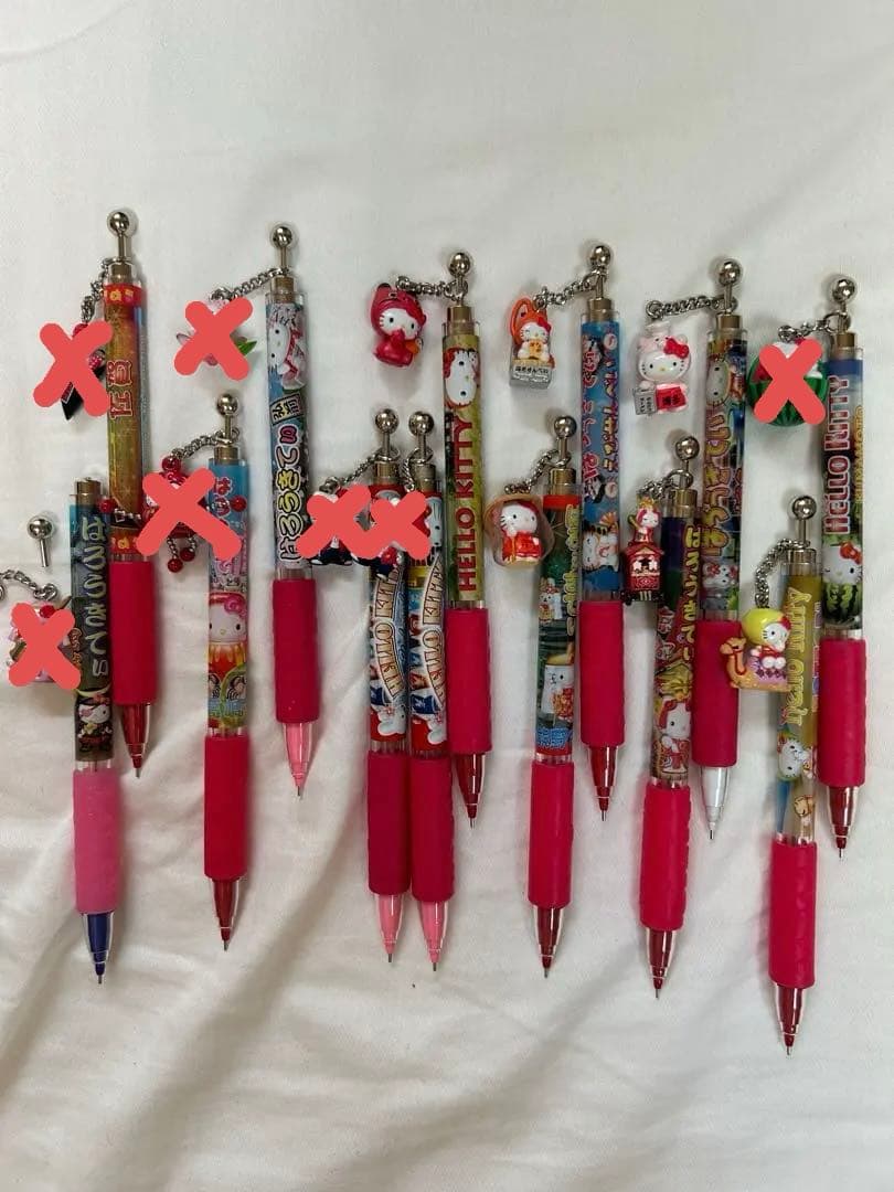 【美品・レア】ご当地キティ　シャープペンシル　30本セット