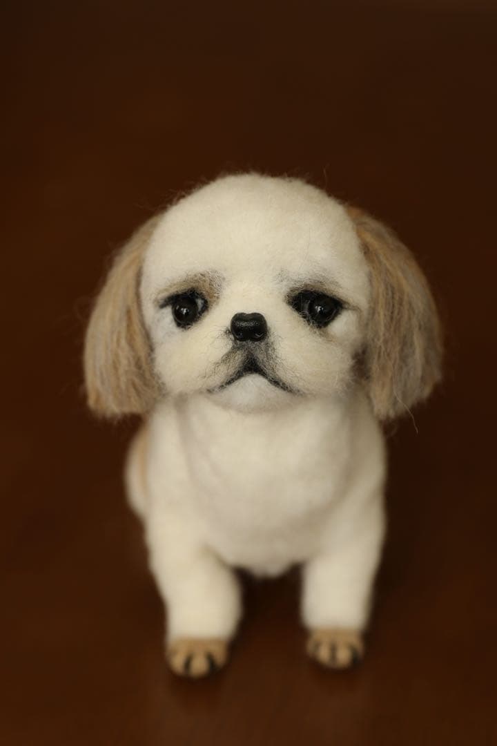 羊毛フェルト　シーズー