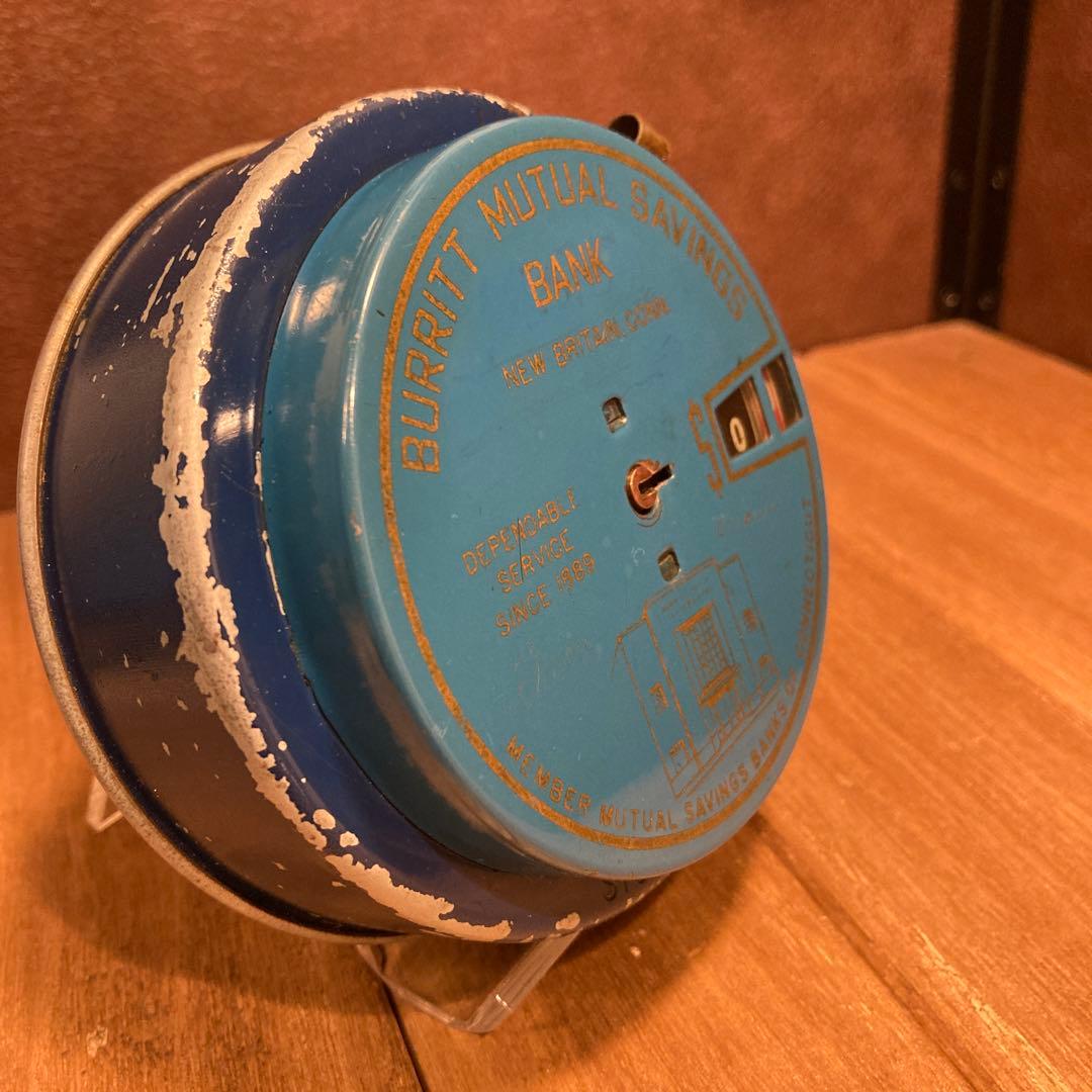 US仕入れ ビンテージ バンク 貯金箱 金庫 add アドバタイジング3