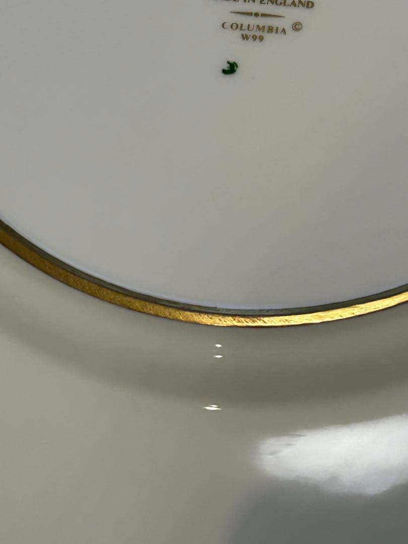 ウェッジウッド コロンビア パウダールビー プレート　27cm