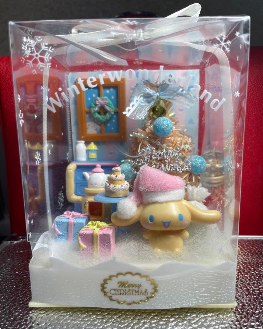 シナモロール　ジオラマ　ミニツリーセット