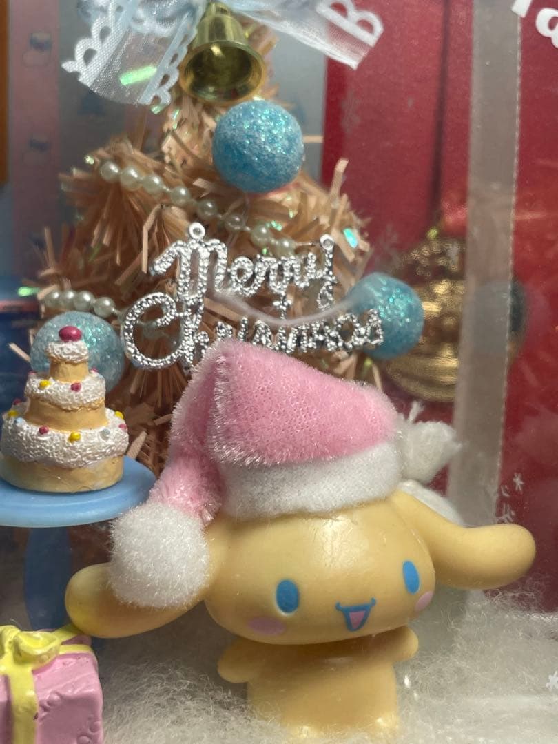 シナモロール　ジオラマ　ミニツリーセット