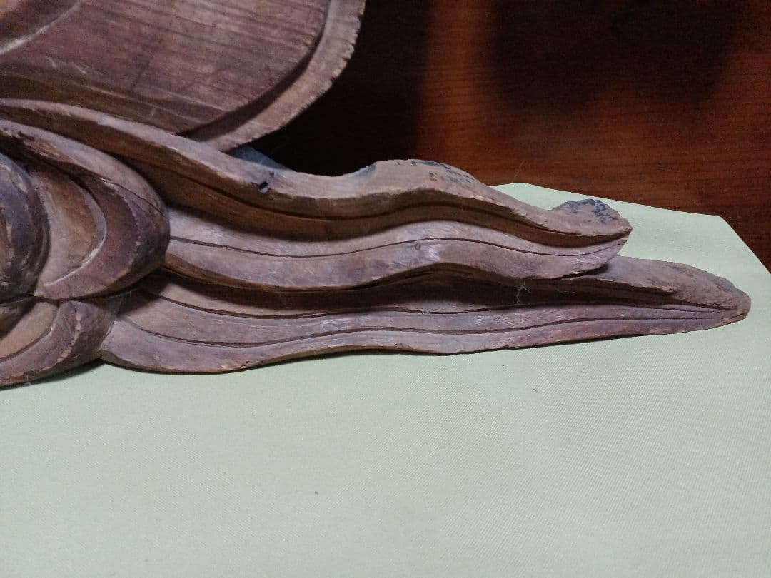 我苑　嘉永元年奉納　「懸魚」 彫刻　仏教美術寺院装飾　「火伏せ」「魔除け」