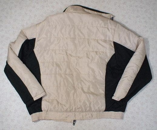 786　ダンロップ　メンズ　中綿入りジャケット　クリーム色　Ｌ