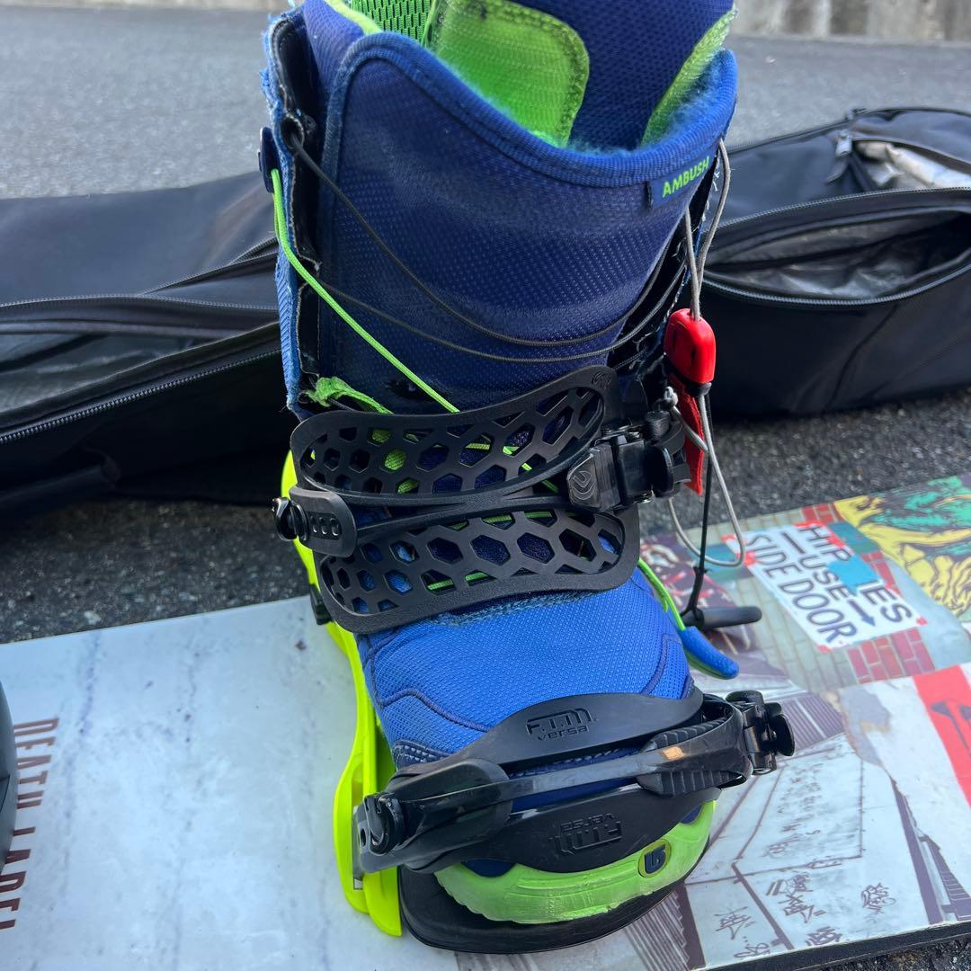 DEATH LABEL DEATH SERIES LTDスノーボード　板148